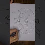 Simple Free Hand Drawing Mango Tree Free Tutorials Likeokplease Shorts