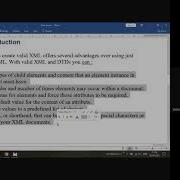 05 XML DTD Validation Elements Declaration