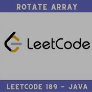 Rotate Array LeetCode 189 Java