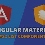 Angular Material 22 List Component
