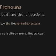 Grammar Lessons Vague Pronoun