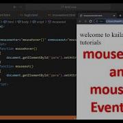 Mousehover And Mouse Out Event In JavaScript Events In JS JavaScript Tutorial In Hindi Part 51