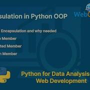 Python 18 Mastering Encapsulation Private Protected Public Member And Methods In Python