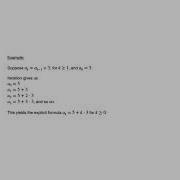 5 6 Solving Recurrence Relations By Iteration