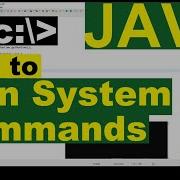 Java Run System Commands