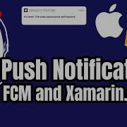 Реализация Push уведомлений с помощью Xamarin Forms IOS и FCM
