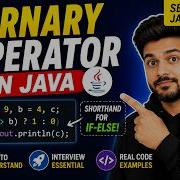 170 Тернарный оператор в Java Selenium Java 2026