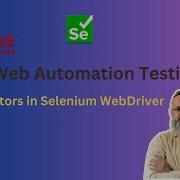 CSS Selectors In Selenium WebDriver Web Automation Testing Free Tutorial