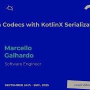 Пользовательские кодеки с сериализацией KotlinX Марчелло Гальярдо Droidcon Berlin 2025