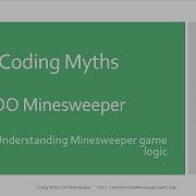 Java OO Minesweeper Part 2 Understanding Minesweeper Game Logic