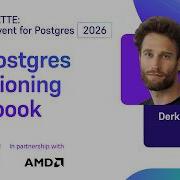 Моя книга рецептов по разделению данных в PostgreSQL POSETTE Мероприятие посвященное PostgreS