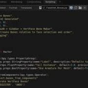 Using A Python Script As An Add On In Blender