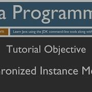 Learn Java Programming Synchronized Instance Method Tutorial