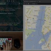 ASMR Programming Google Maps In JavaScript No Talking