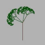 Python Fractal Tree With Recursion