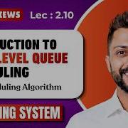 L 2 10 Multi Level Queue Scheduling Operating System