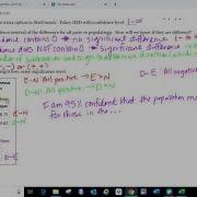 ANOVA Multiple Comparisons Example 1
