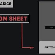 Flutter Tutorial Bottom Sheet In Flutter