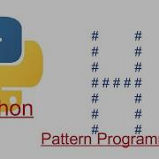 Printing H Hash Shape In Python Pattern Of Python Programming