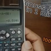 Casio Fx 991ex Gauss Jacobi Method In 2 Min FE Math How To Use Casio Fx 991ex