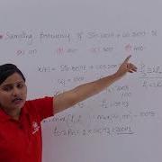 Sampling Frequency Problem Example 1