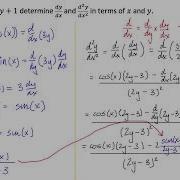 Implicit Differentiation Trigonometric Functions