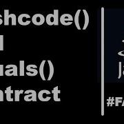 HashCode And Equals Contract Asked In FAANG Interviews Facebook Amazon Google Netflix