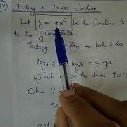 Nonlinear Curve Fitting