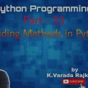 Python Programming Part 53 Overriding Methods In Python