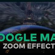 Google Map Zoom Effect