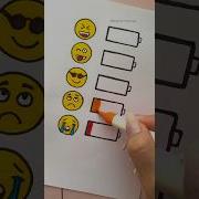 Emoji Batteries Shorts Drawing Emojichallenge Emoji Emojis Diy Viral Viralvideo Papercraft