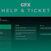 GFX Fivem Advanced Help Ticket System
