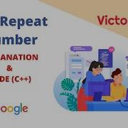 N 3 Repeat Number Competitive Programming Series