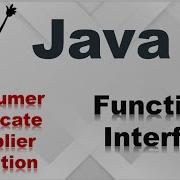 Functional Interfaces Of Java 8 Consumer Supplier Predicate Function