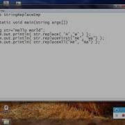 Write A Java Program To Replace A Substring Inside A String By Another One