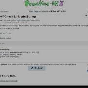 Java Practice It 3 10 PrintStrings Method Basics