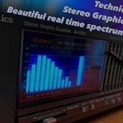 Technics SH 8055 80 S Vintage Graphic Equalizer Best Spectrum Analyzer