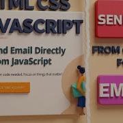 Send Email From HTML Form For Free HTML CSS AND JAVASCRIPT EmailJS