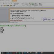 Task 141 Arrays