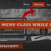 How To Create An Active Menu Class While User Scrolls The Window Using HTMl CSS And JS Activemenu