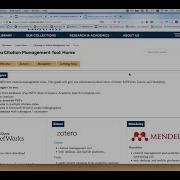Choosing A Citation Management Tool Library Workshop Fall 2019