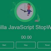 Build A StopWatch Using Vanilla JavaScript Tutorial