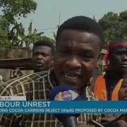 Striking Cocoa Carriers Reject Proposed 82 Pesewas Per Bag Wage