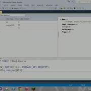 Creating A Table In SQL Server 2014 From Visual Studio 2013
