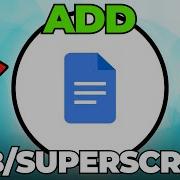 How To Add Subscript And Superscript In Google Docs
