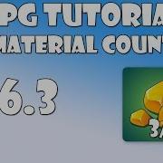 26 3 Unity RPG Tutorial Material Count