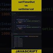 SetTimeout Vs SetInterval Function In Javascript Short Javascript Shorts