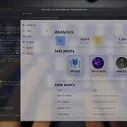 ASMR Programming Responsive Admin Dashboard With Light Dark Mode No Talking