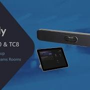 Installing The Poly Studio X50 Video Bar And TC8 For Microsoft Teams Rooms