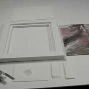 How To Attach Paintings On Panels To Wood Floater Frames